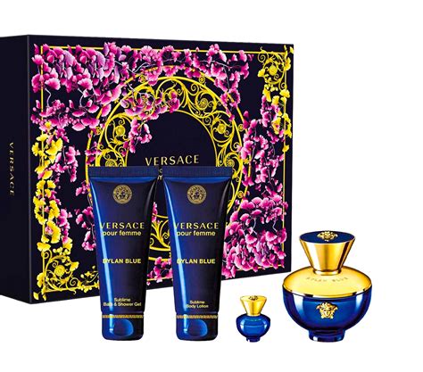 Versace blue pour femme gift set